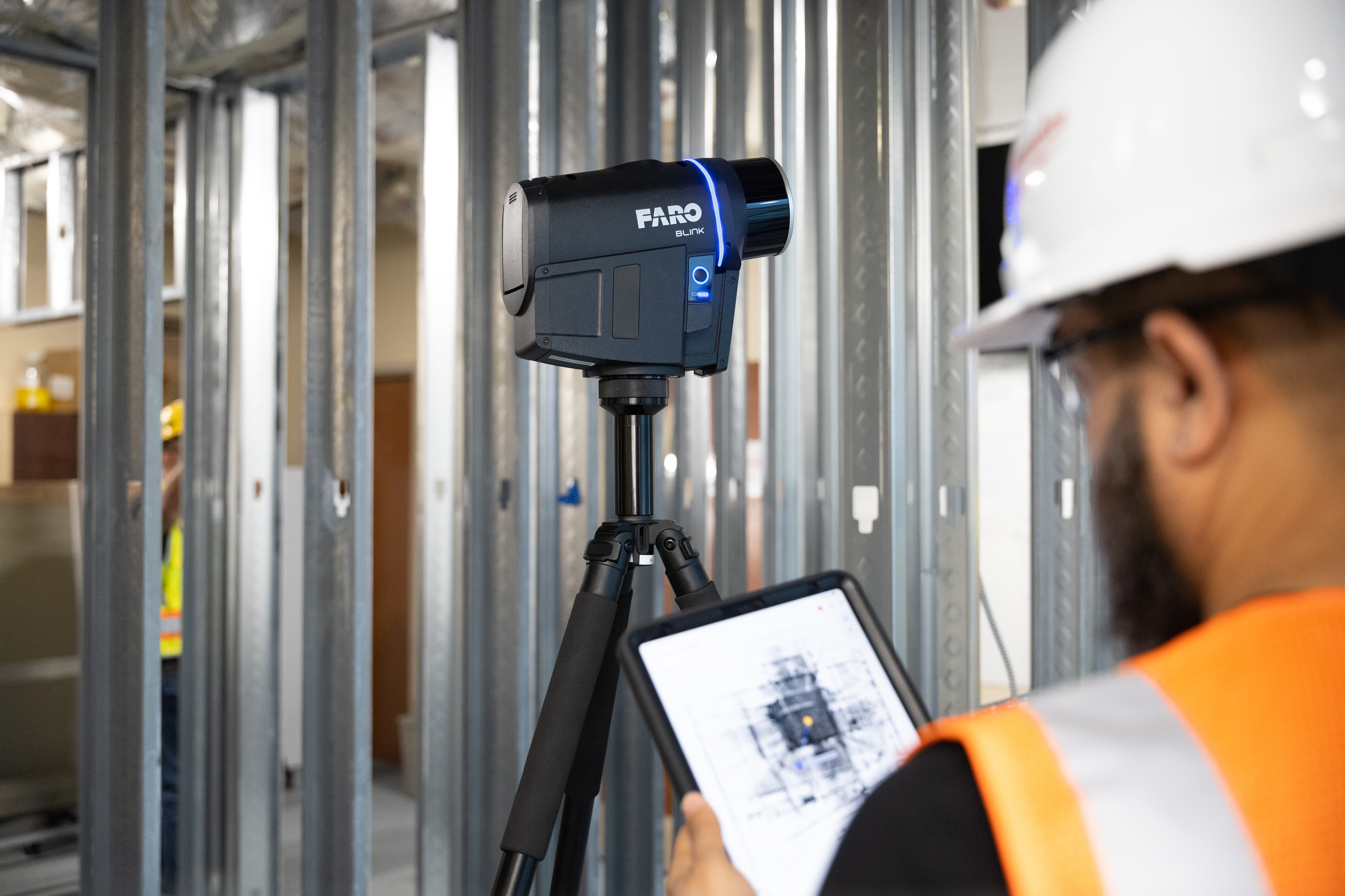 FARO Blink pri skenovaní v interiéri